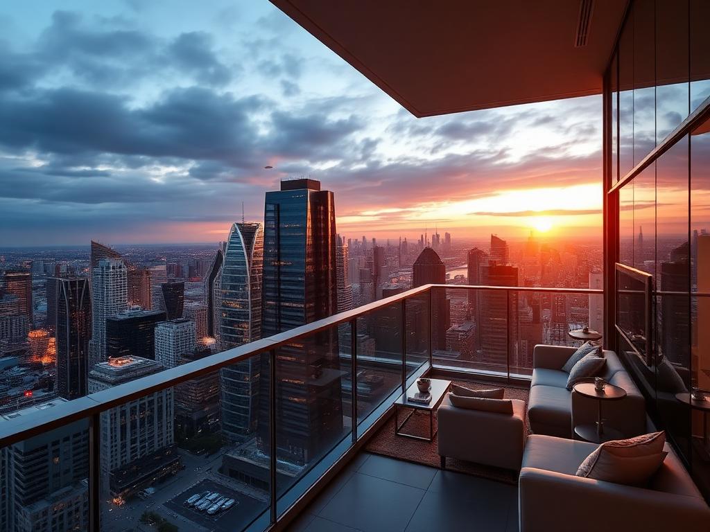 Skyline Terrace Penthouse in Jersey City, NJ